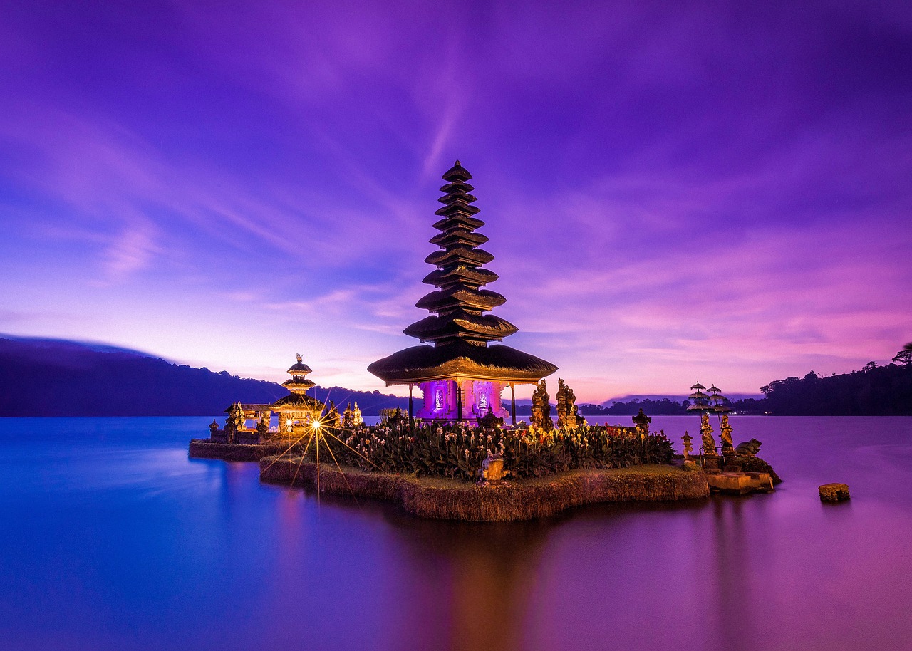 Bali tropical landscape