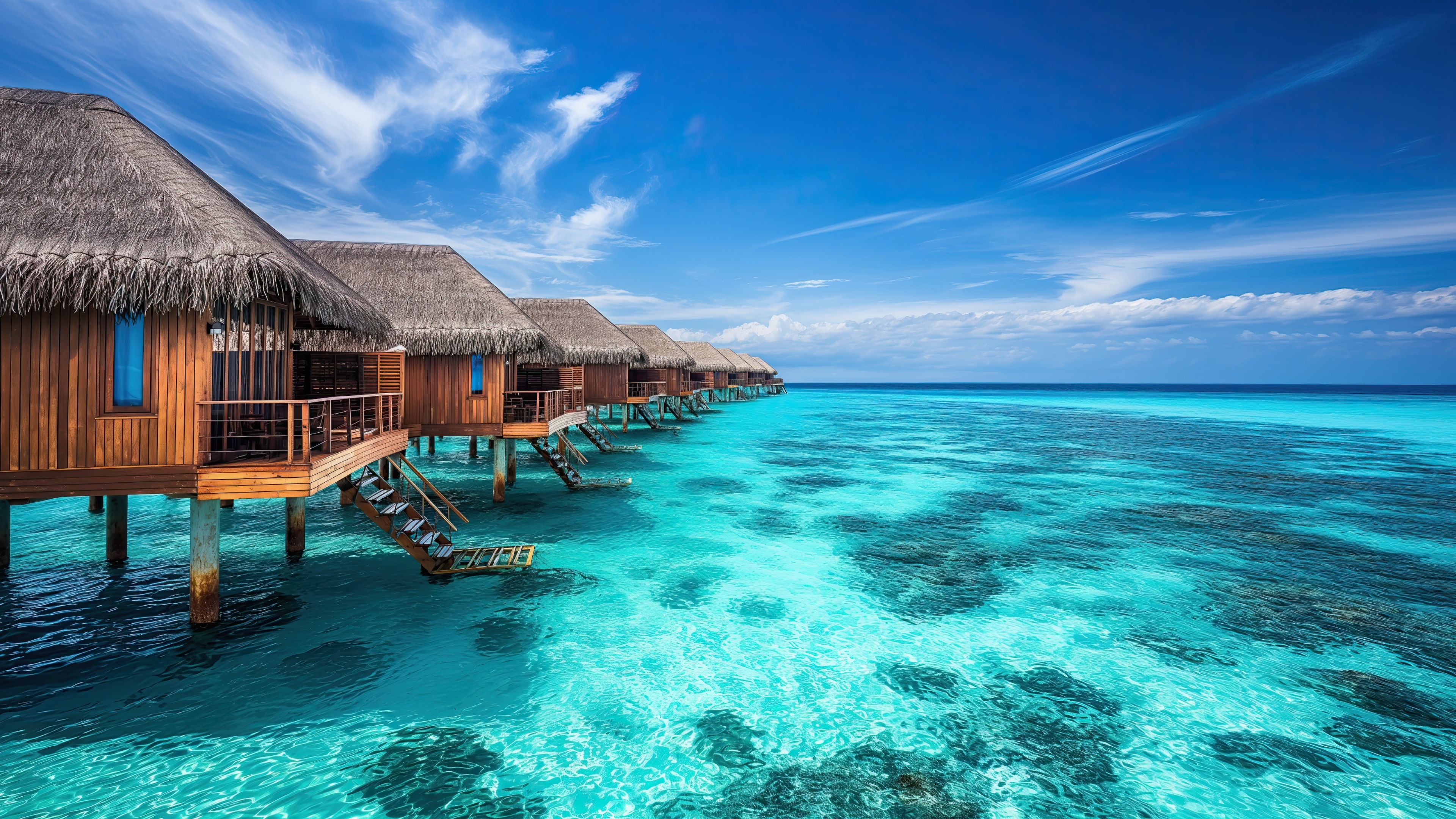 Maldives luxury island